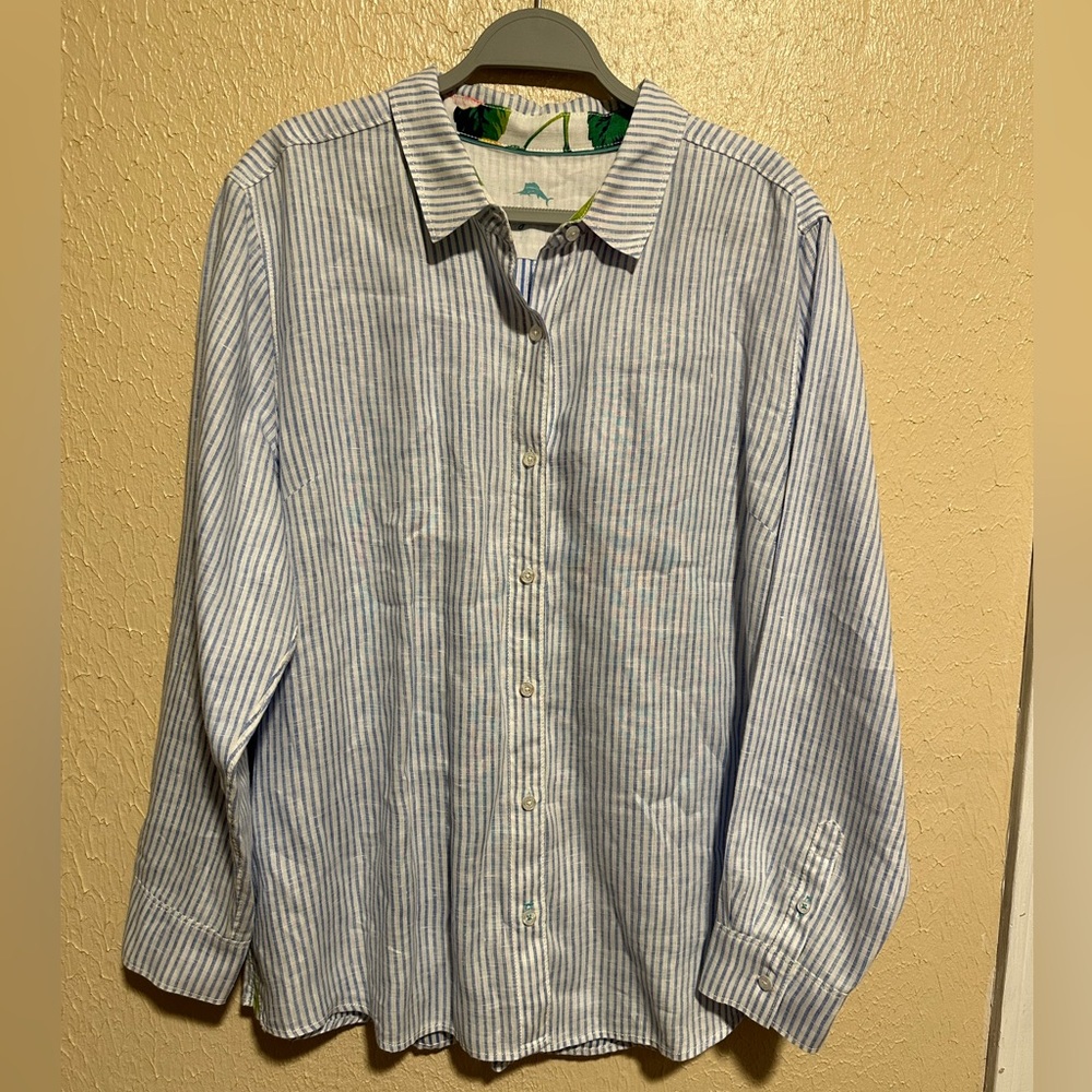 Tommy Bahama Button Down Shirt Size XL